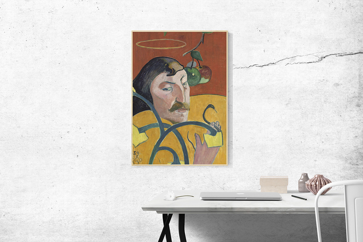 Paul Gauguin Autorretrato caricaturesco - Imagen 2