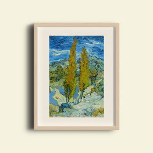 Van Gogh Dos cipreses