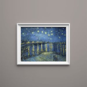 Noche estrellada sobre el Ródano