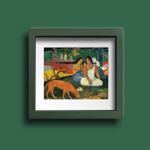 Arearea, el perro rojo de Paul Gauguin