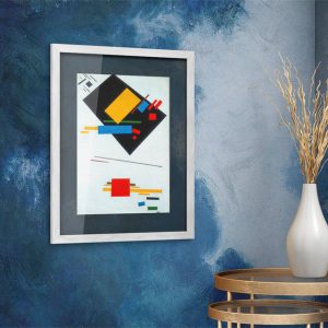 trapzoide negro y cuadrado rojo Kazimir Malevich