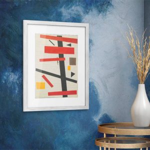 Nr.50 ocho rectángulos rojos 1915 Kazimir Malevich