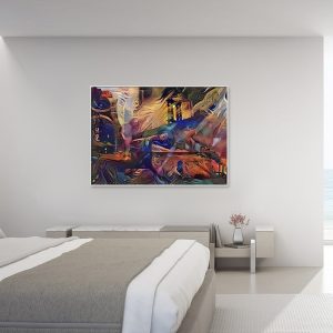 Ilustraciones Representación en 3D – Abstracto Puente  de Manhattan