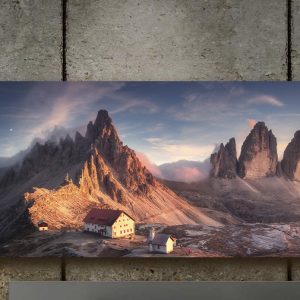 Fotografía – Montañas del parque Tre Cime en los Dolomitas