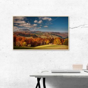 Fotografía – Paisaje otoñal de montaña en los Cárpatos rumanos