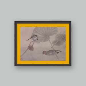 Pintura China a Pincel Fino en grupo- Flores y Pájaros -artículo no.3
