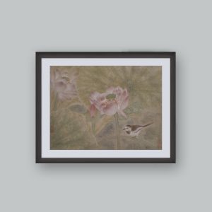 Pintura China a Pincel Fino en grupo- Flores y Pájaros -artículo no.5