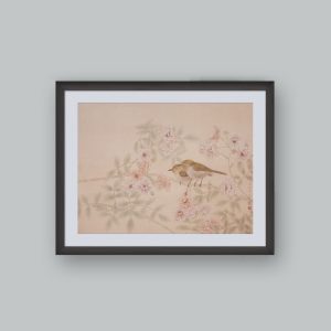 Pintura China a Pincel Fino en grupo- Flores y Pájaros -artículo no.7