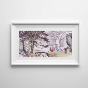 pintura tradicional china – Las Tres Sonrisas de Huxi