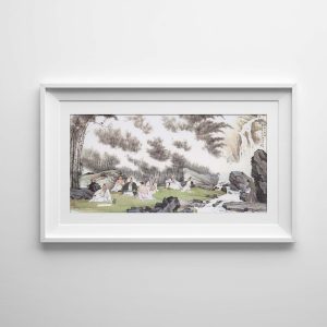 Estandarte No. 2 de los Siete Sabios del Bosque de Bambú