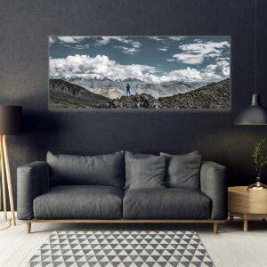 Panorama de la montaña Gongga, Cresta Lenggacuo, Obra No. 1