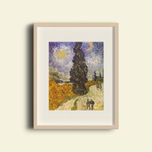Camino con cipreses 1888 Vincent van Gogh