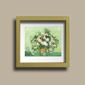 Rosa en un jarrón Vincent van Gogh 1890