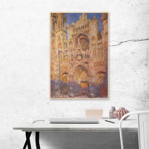 Catedral de Rouen a la luz del sol