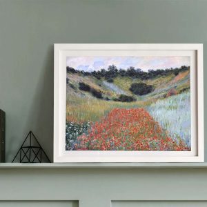 Campos de amapolas cerca de Giverny