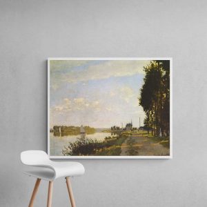 El paseo junto al río en Argenteuil