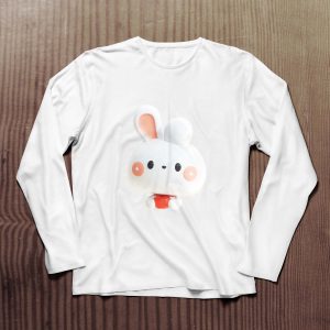 Camiseta 002 Unisex manga larga – Nuevo Año chino del Conejo