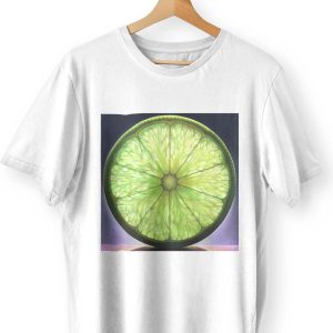 Camiseta Unisex manga corta – Frutas brillar bajo la luz