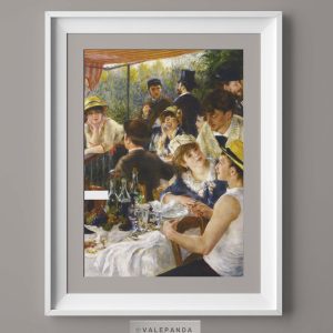 Almuerzo de los remeros 1881 – Una parte