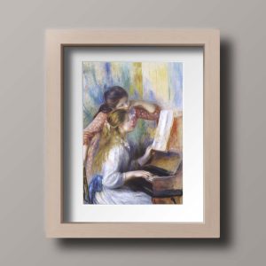 Jeunes filles au piano