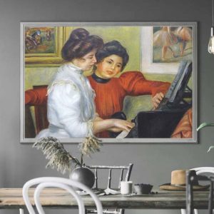yvonne y christina lerolle al piano 1897