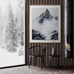 Cumbres Neblinosas -Pinturas Hiperrealistas