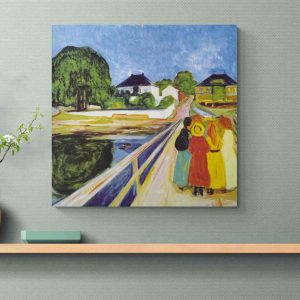 Chicas en el puente 1902 Obra No. 1