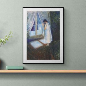 Chica junto a la ventana 1893