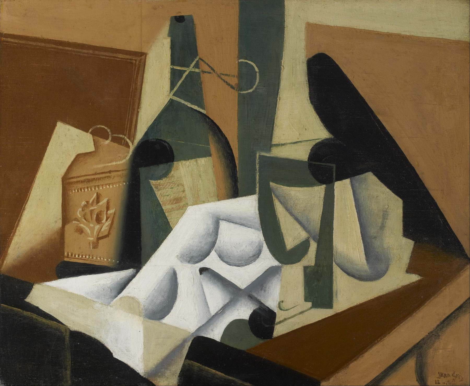 The White Tablecloth 1916 Juan Gris
