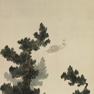 Autumn Moon over Lake Dongting Yokoyama Taikan