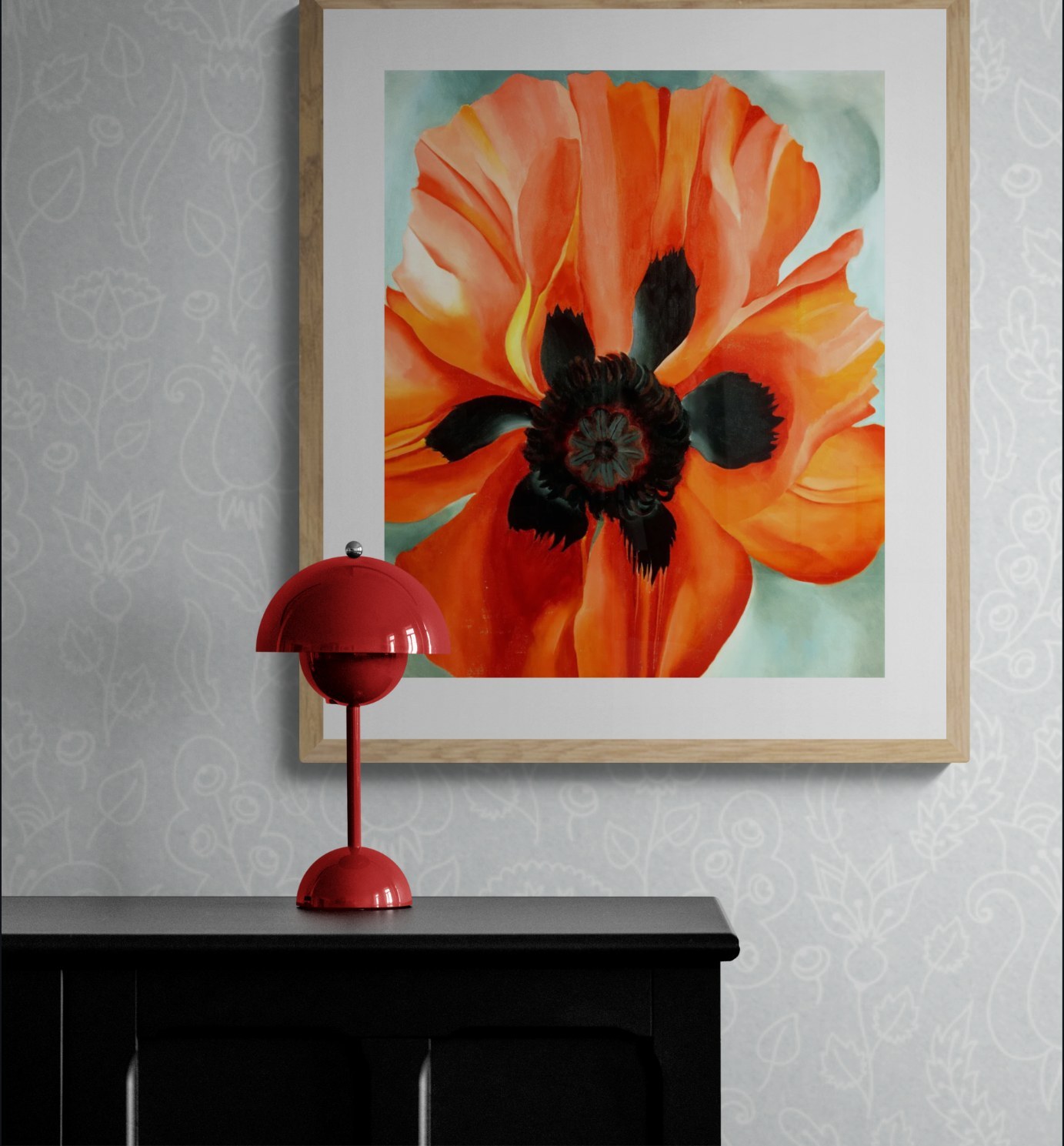 Red Poppy room mockup 2